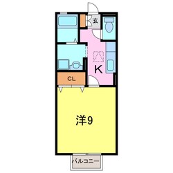 オワゾーモンターニュの物件間取画像